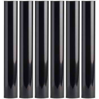 Cricut Premium Permanent Black Vinyl 6pk 4.5m P/ Roll 