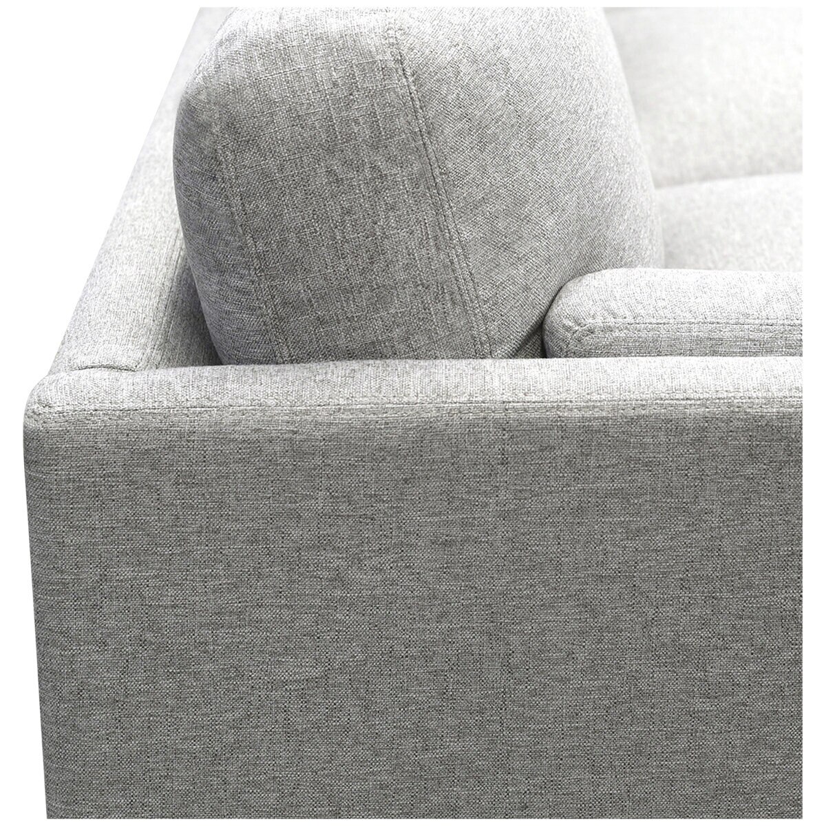 Moran Austin 3 Seater Warwick Fabric MATRIX PEWTER Grey