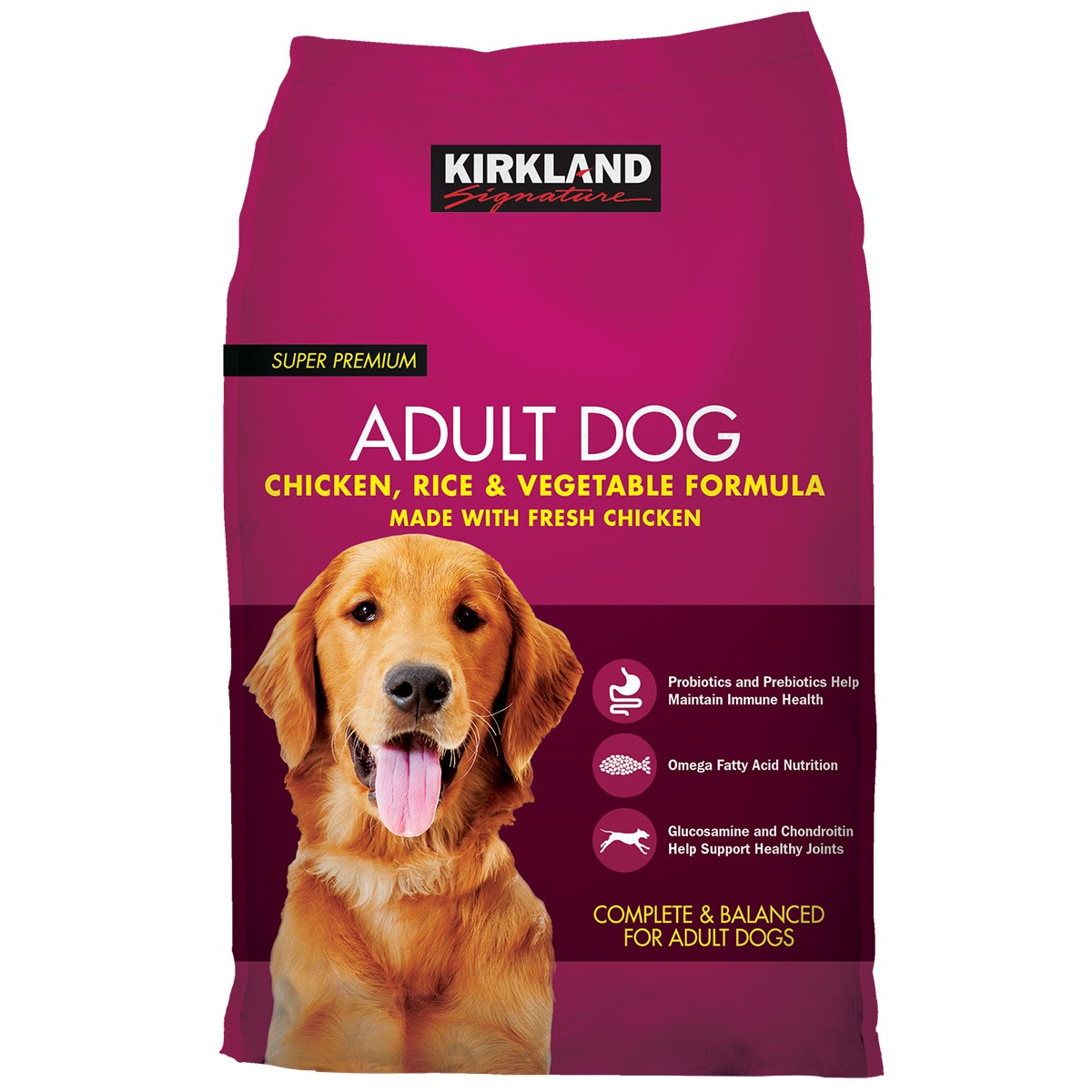 Kirkland Signature Chicken, Rice & Vegetable Dog Food 12kg