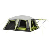 CORE 10 Person Lighted Instant Cabin Tent with Awning