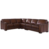 Luca Sectional (Amax) - Brown