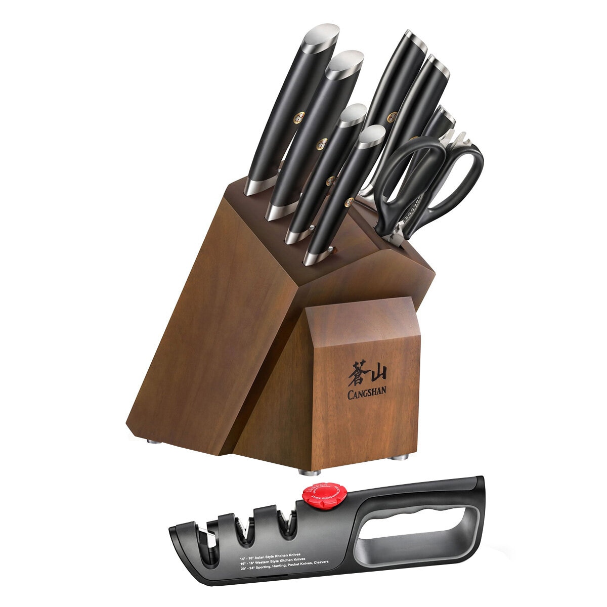 Cangshan L Series Knife Block Set 10 Piece