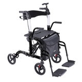 Altus Hybrid Duo 2-in-1 Mobility Rollator and Transit Wheelchair