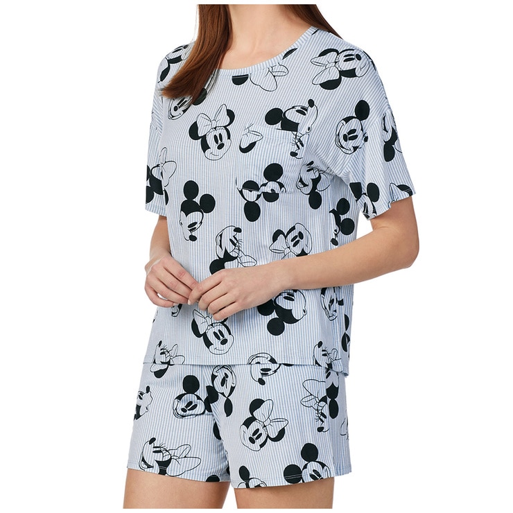 Disney Women's Pyjama Set 2pc Blue Costco Australia