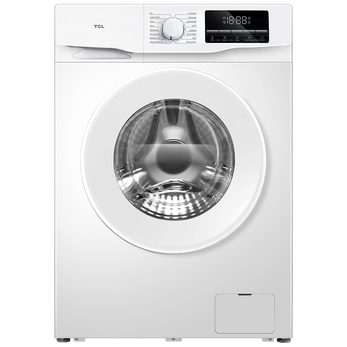 TCL 8.5kg Front Load Washer P619FLW