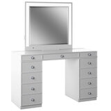 Tresanti Vanity Table With Led Lighted Mirror