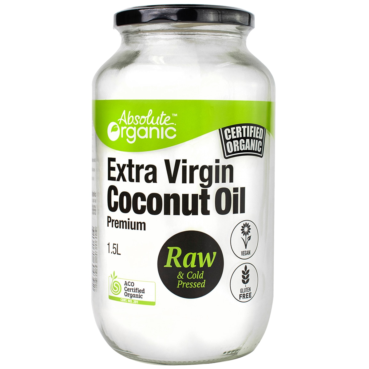 Absolute Organic Organic Extra Virgin Coconut Oil 1.5L