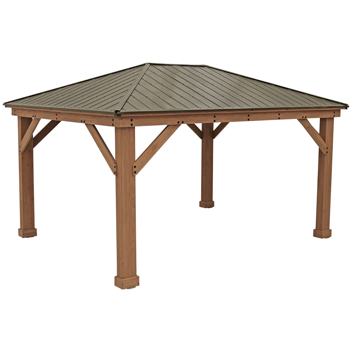 Yardistry Wood Gazebo