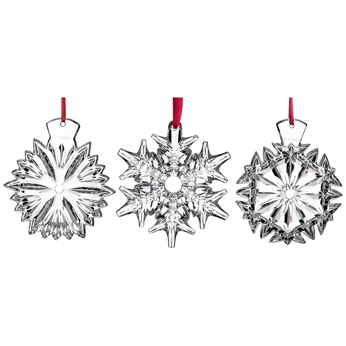 Waterford Crystal Snowflake Ornaments 