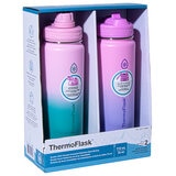 Thermoflask Ombre Stainless Steel 2 Pack 710ml Thermoflask Ombre Stainless Steel 2 Pack 710ml