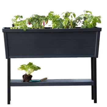 Keter Alfresco Garden Bed Black