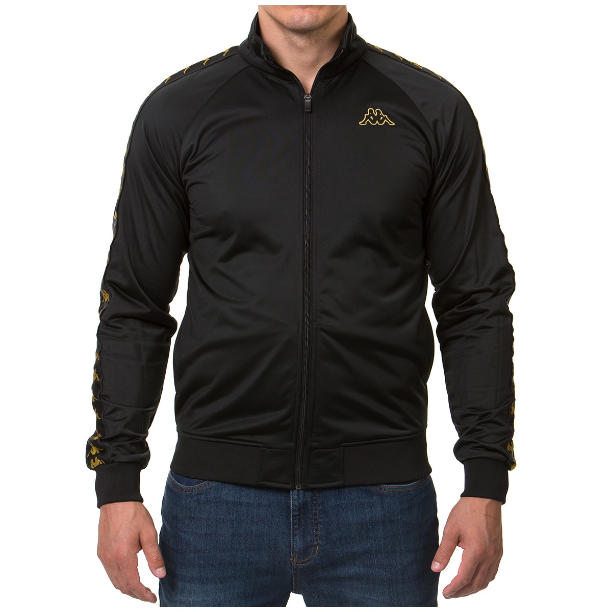 Kappa Jacket - Black + Gold