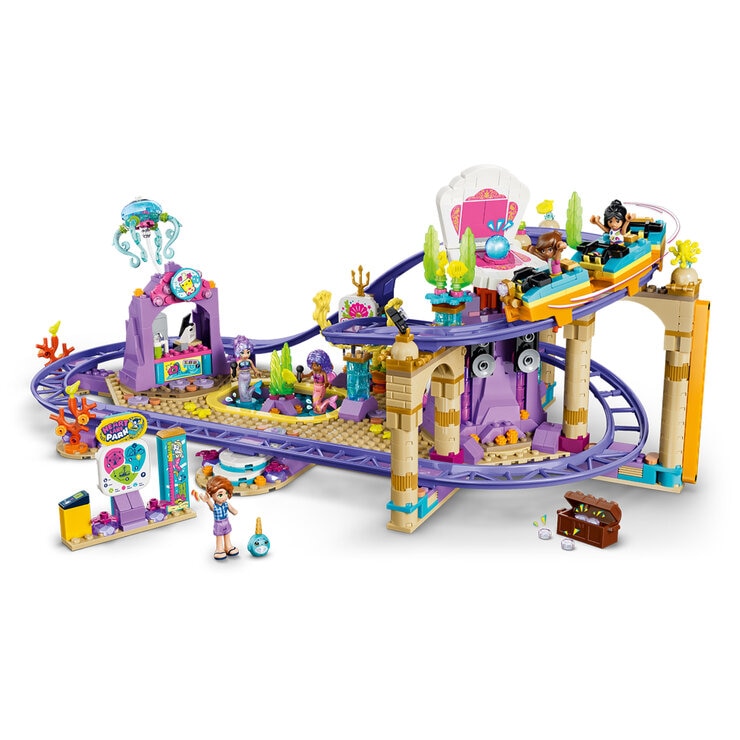 LEGO Friends Mermaid Roller Coaster Ride Building Set 42703