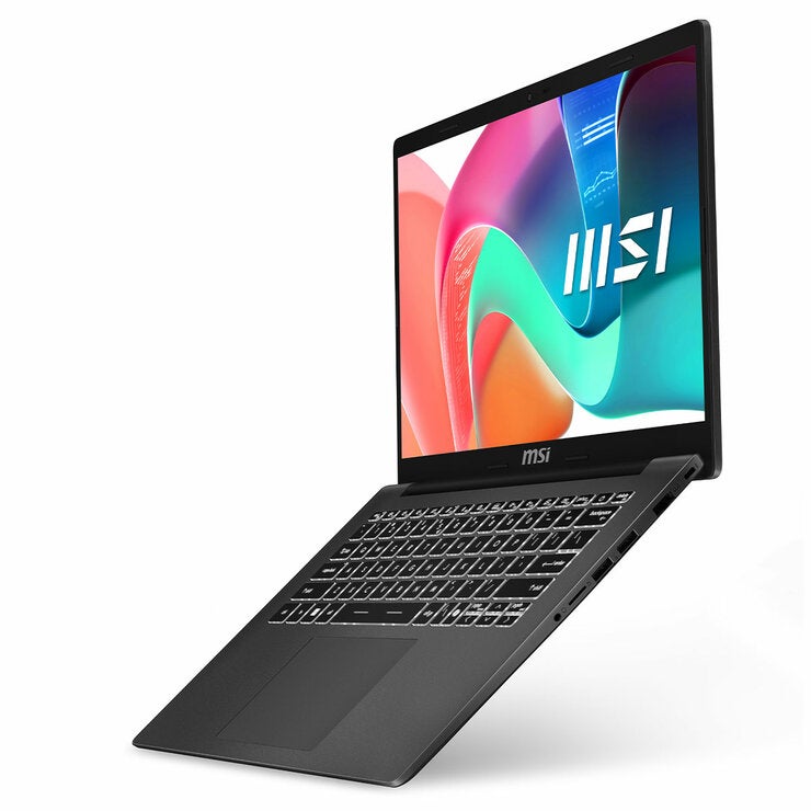 MSI Modern 14 inch F1MG-1026AU Business and Productivity Laptop Platinum Gray MSI Modern 14 inch F1MG-1026AU Business and Productivity Laptop Platinum Gray