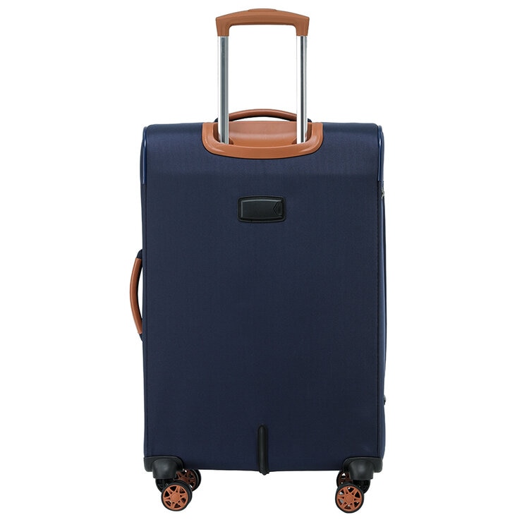 Tosca Park Avenue 3 Piece Luggage Set Navy Tan