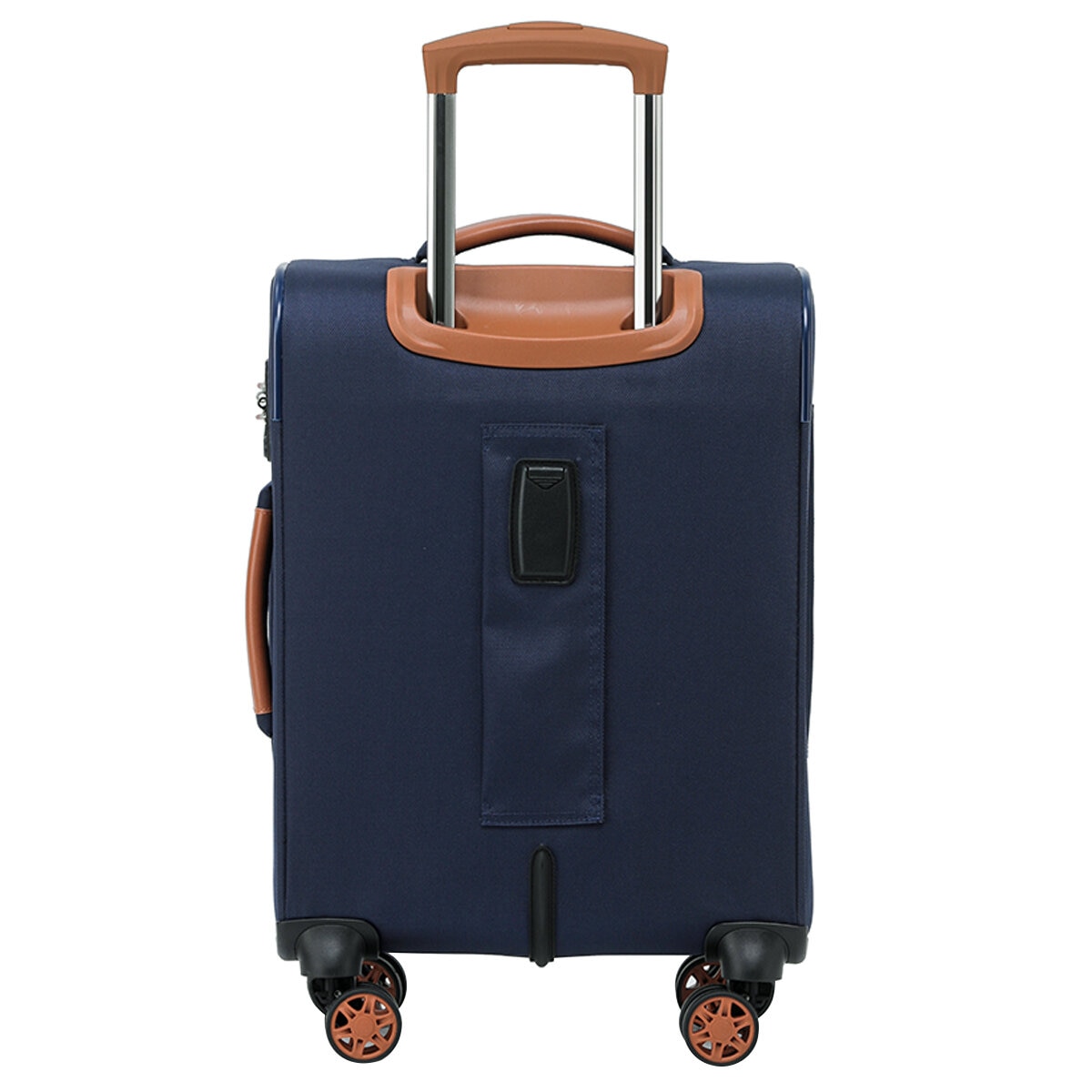 Tosca Park Avenue 3 Piece Luggage Set Navy Tan Tosca Park Avenue 3 Piece Luggage Set Navy Tan