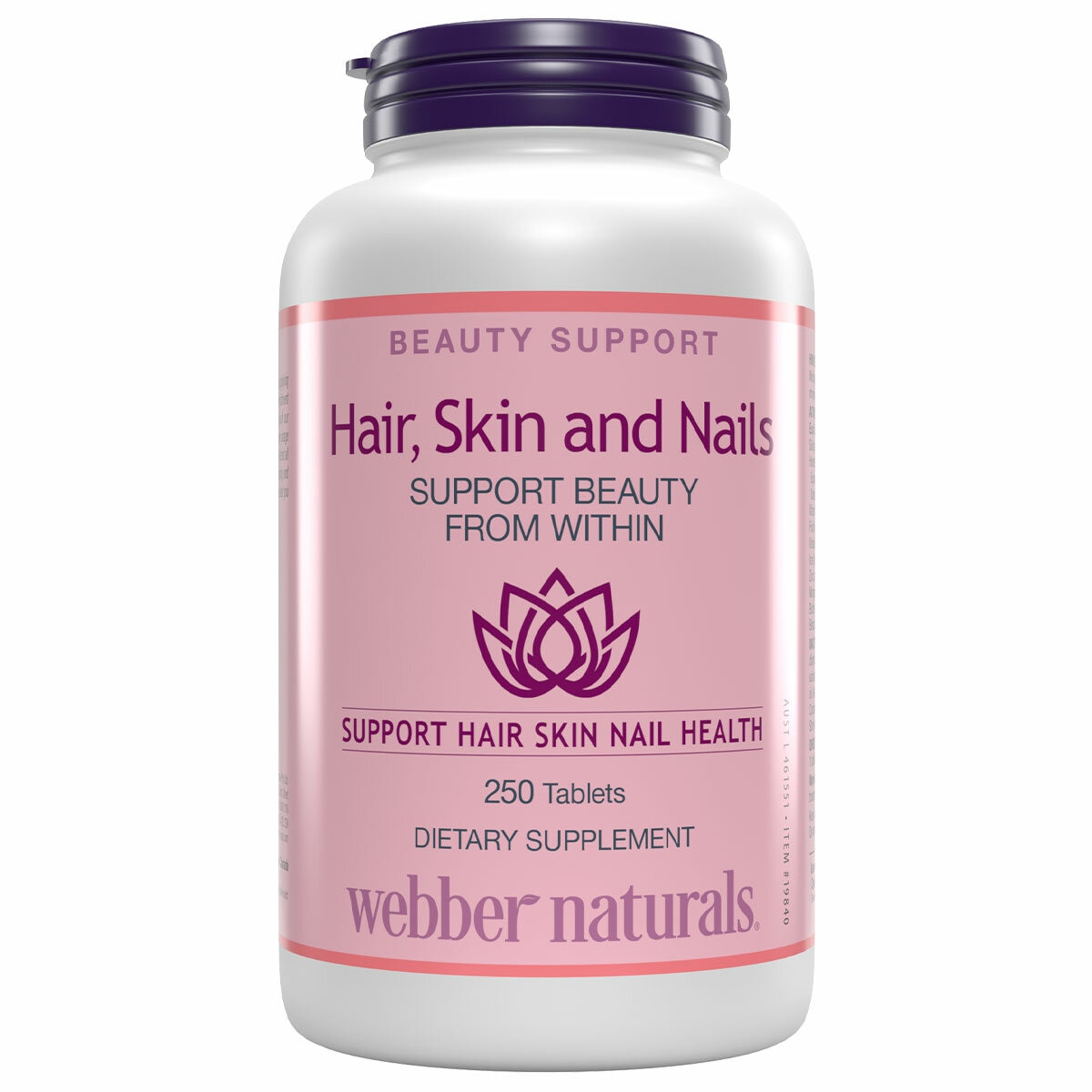 Webber Naturals Hair, Skin and Nails 250 Tablets
