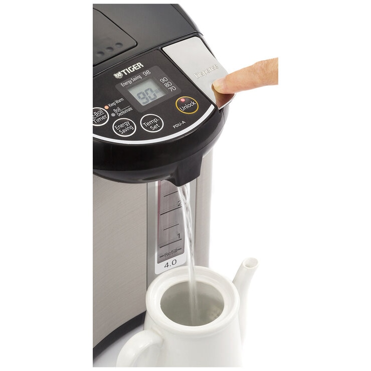 Tiger Electric Water Boiler and Warmer 4 Litre PDUA40A
