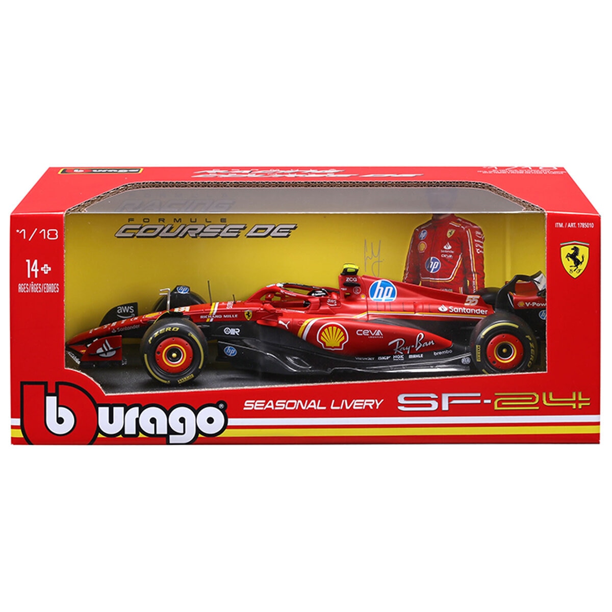 1:18 Ferrari SF-24 2024 Carlos Sainz 1:18 Ferrari SF-24 2024 Carlos Sainz