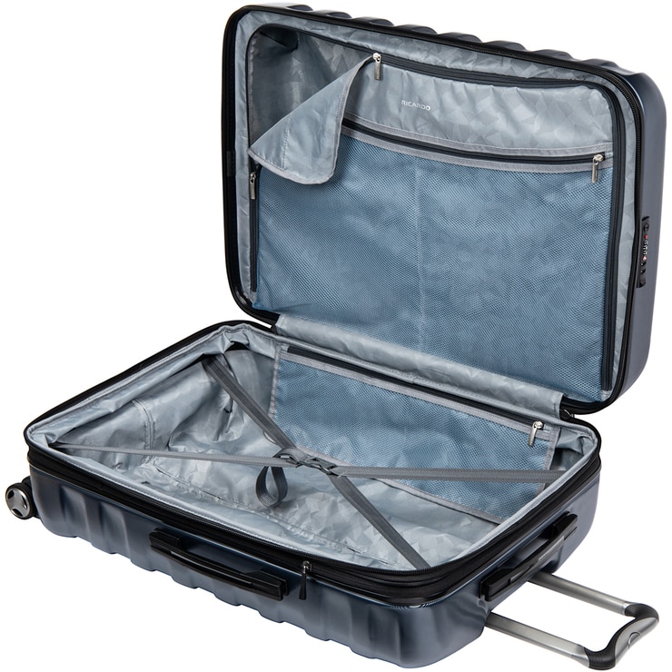 Ricardo Beverly Hills Half Dome Luggage Set 3pc Blue