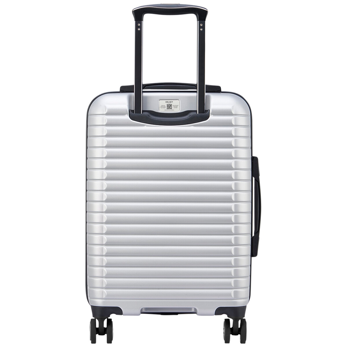 Delsey Paris 2 Piece Luggage Set Silver