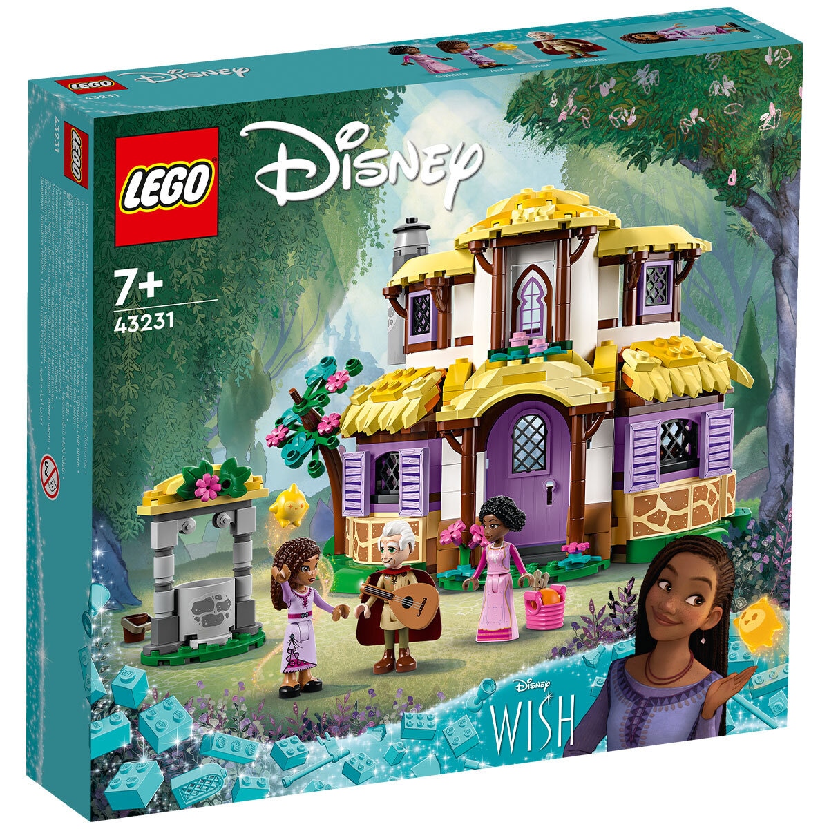 lego disney princess asha's cottage 43231