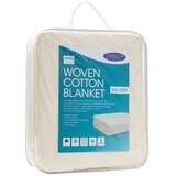 Jason Jacquard Cotton Blanket QBKB - Natural