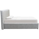 Moran Ora King Bedhead with Encasement and Slats Steel