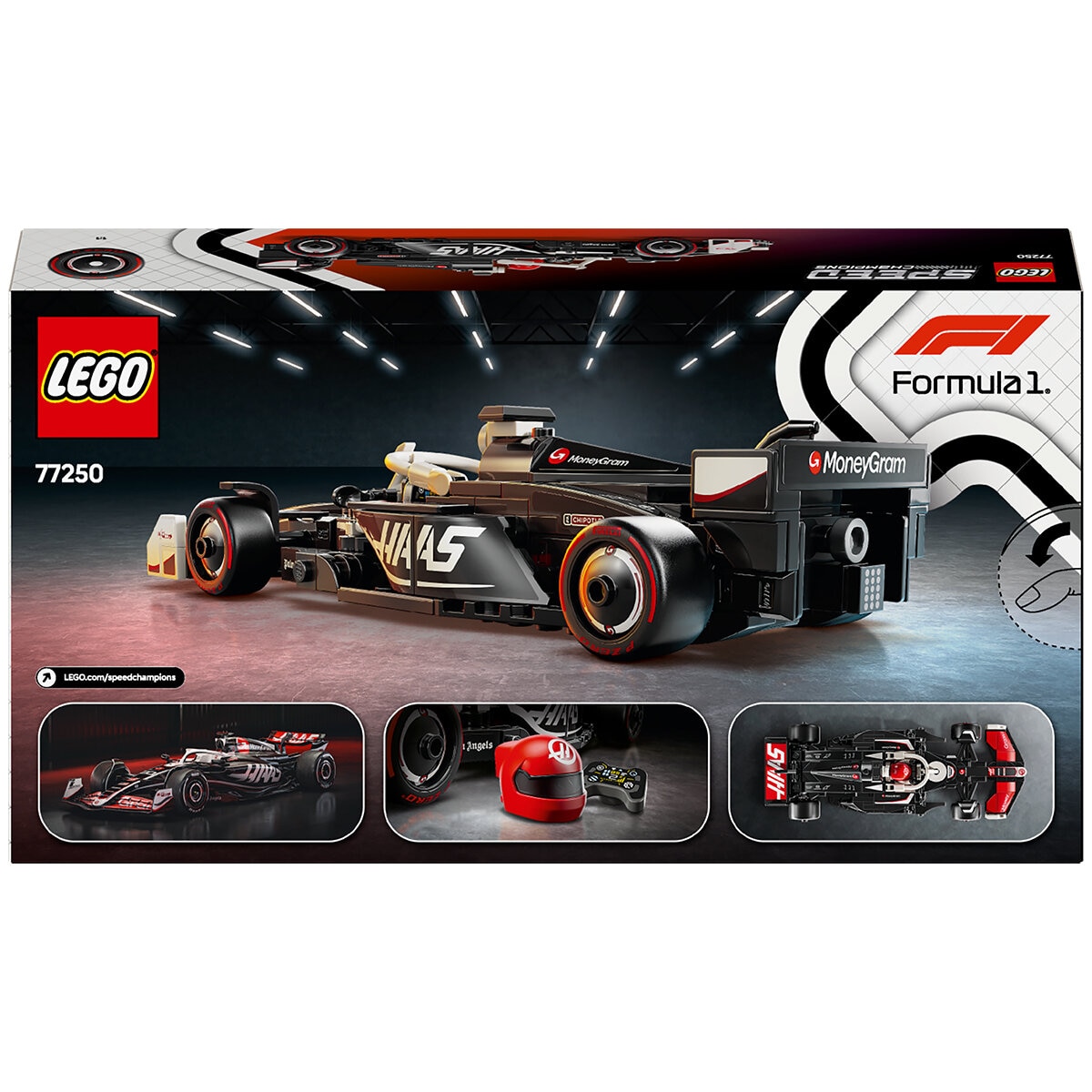 LEGO Speed Champions MoneyGram Haas F1 Team VF-24 Race Car 77250