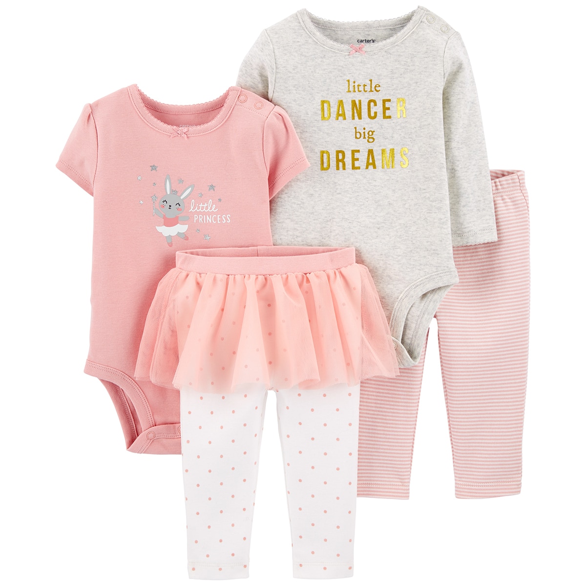 Carters 4pc Infant Layette - Girls Tutu