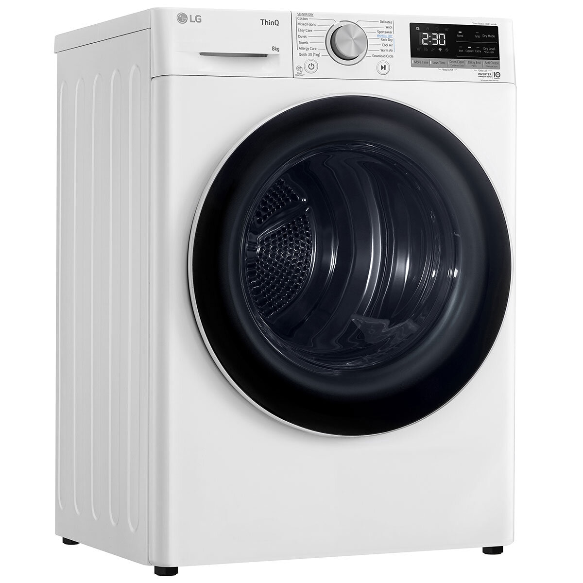 LG 8kg Heat Pump Dryer DVH5-08W White