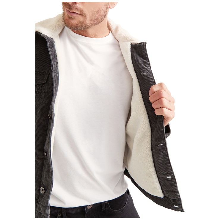 JAG Cord Jacket Charcoal JAG Cord Jacket Charcoal