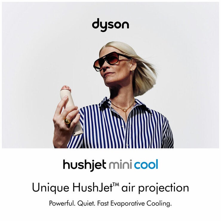 Dyson HushJet Mini Cool Fan StoneBlush 641012-01 Dyson HushJet Mini Cool Fan StoneBlush 641012-01