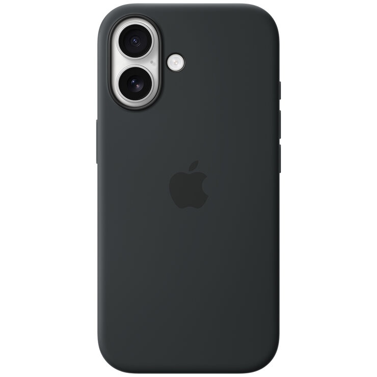 Apple iPhone 17 Silicone Case with MagSafe Black