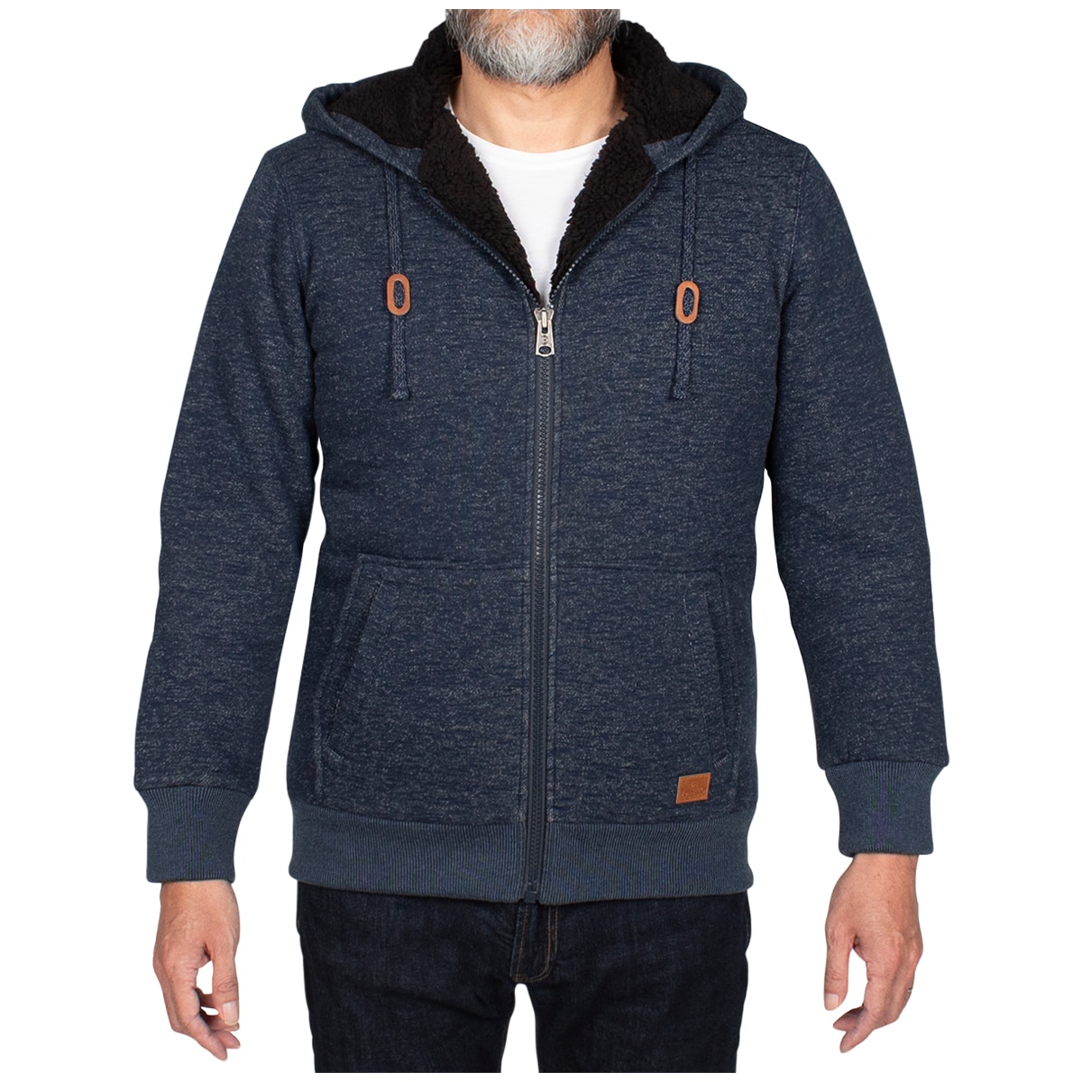 Buffalo Men's Sherpa Lined Hoodie Navy | Costco Australia