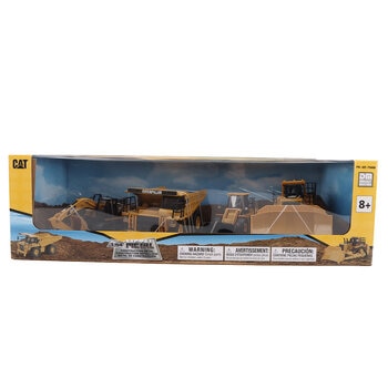 CAT Diecast Trucks 4 Pack