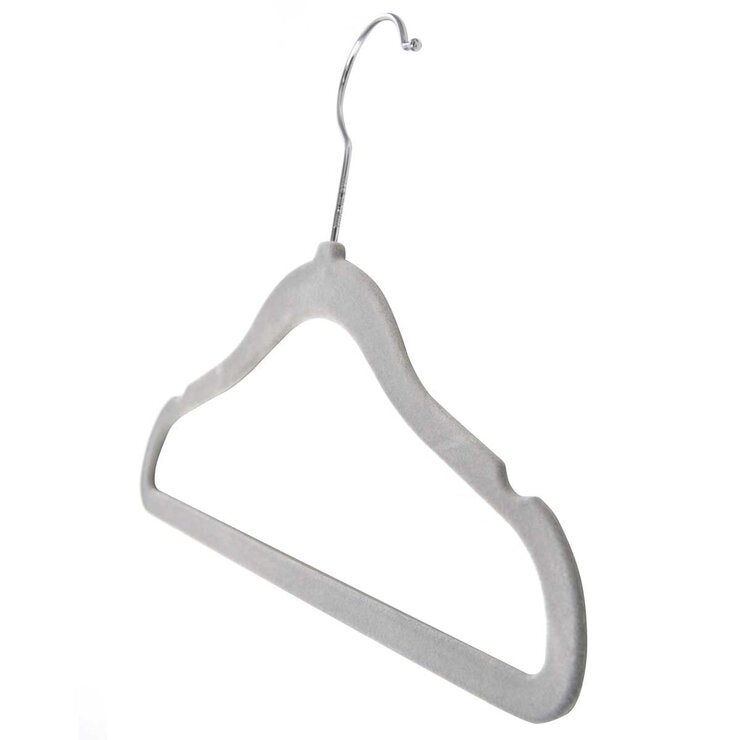 Flocked Kids Hangers 25 Pack
