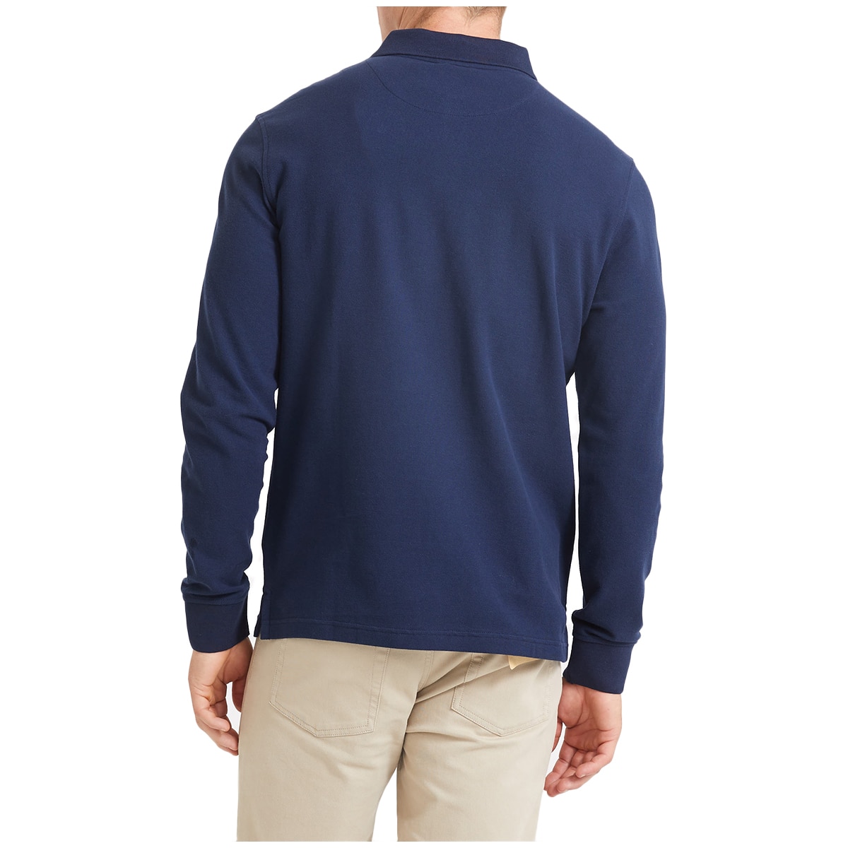 Sportscraft long-sleeve Polo - Navy