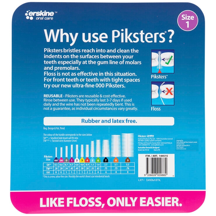 Piksters Interdental Brush 120pk
