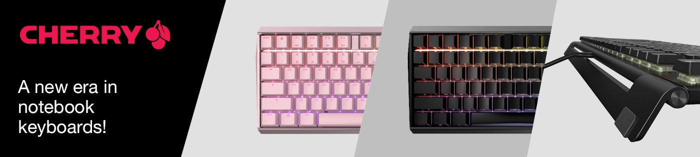Cherry: A new era in notebook keyboards