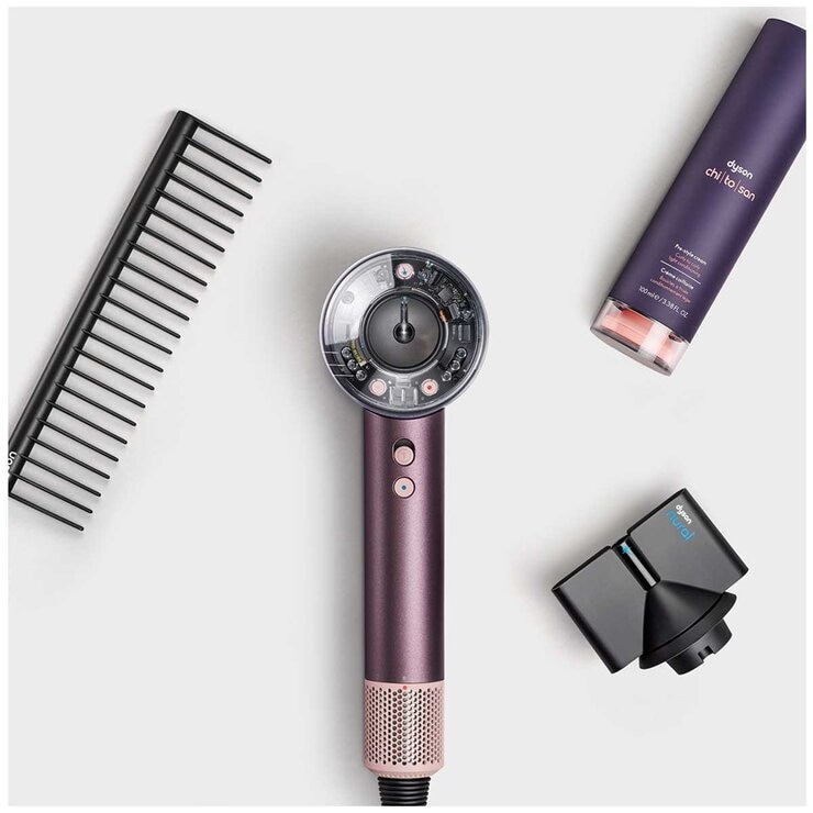 Dyson Supersonic Nural Hair Dryer Jasper Plum 599013-01