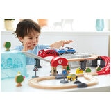 Hape City Train Bucket Set