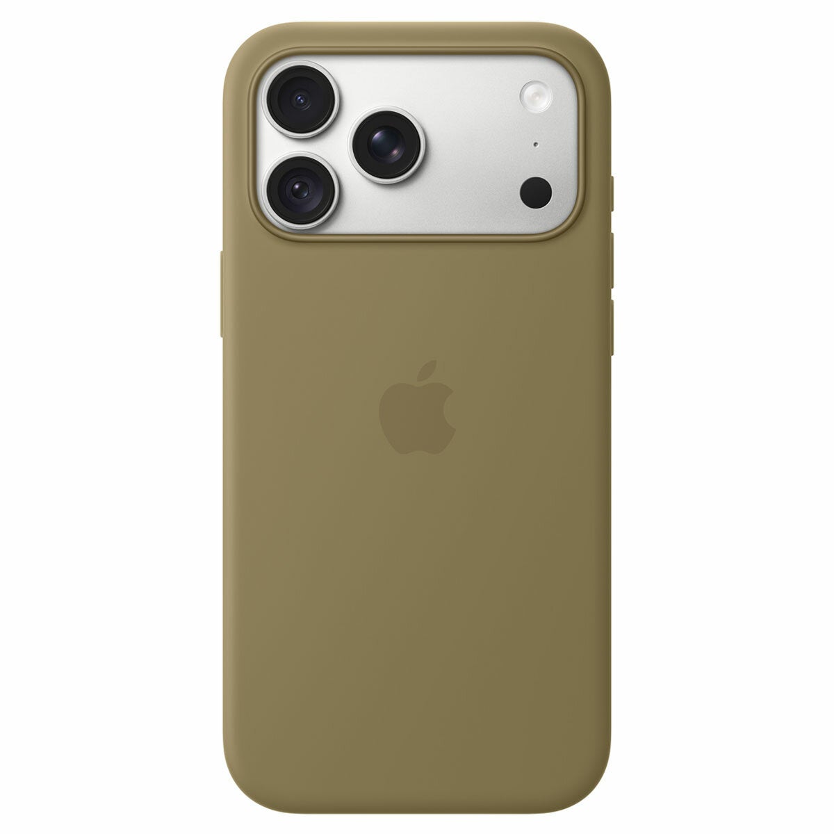 Apple iPhone 18 Pro Max Silicone Case with MagSafe Olive