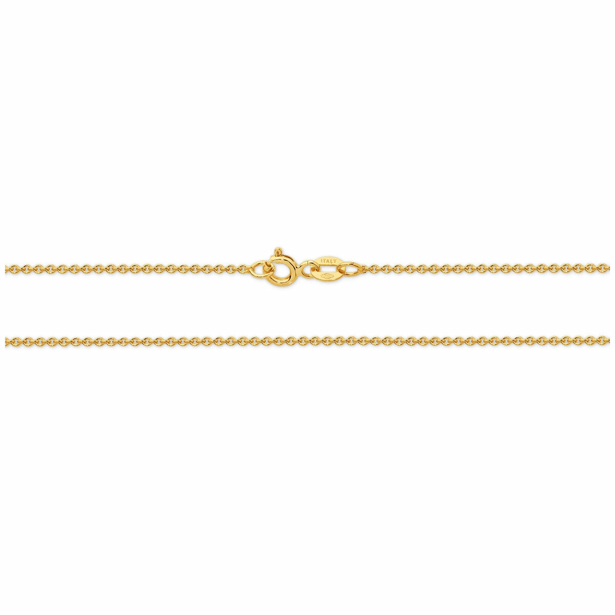 18KT Yellow Gold Cable Chain