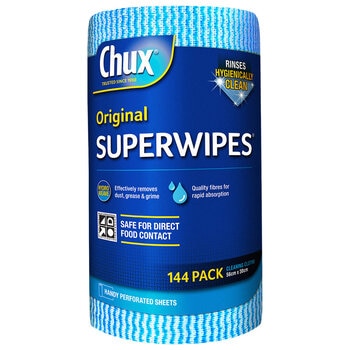 Chux Original Superwipes Roll 144 Pack