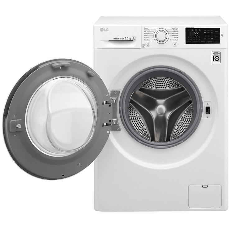 LG Front Load Washing Machine 7.5kg WD1275TC5W Costco Australia