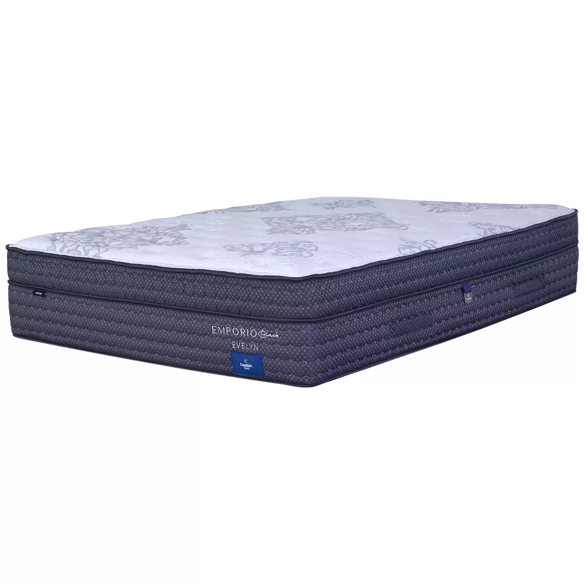 Comfort Sleep Emporio Black Evelyn Queen Mattress