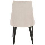 Moran Atlas Dining Chair 2 Pack Velvet Cream Fabric
