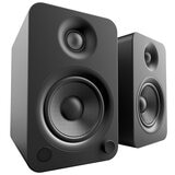 Kanto YU4 140W Powered Bookshelf Speakers With Bluetooth And Phono Preamp Matte Black KO-YU4MB-I