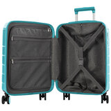 Heys Neo 3 Piece Hardside Luggage Set Aqua